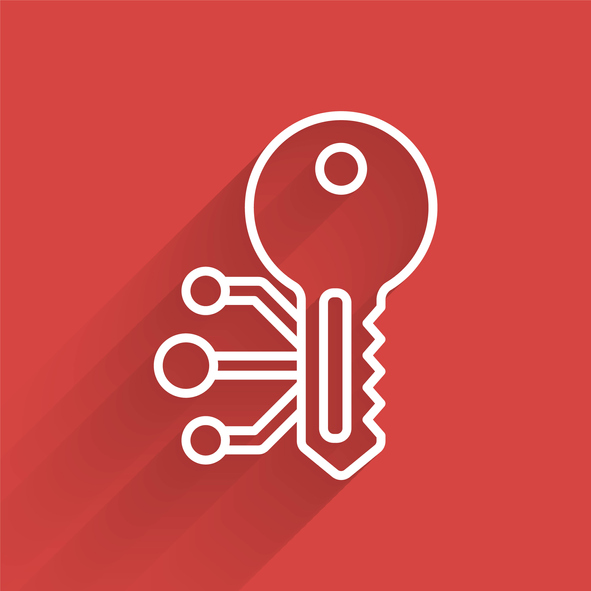 iStock Schluessel rot